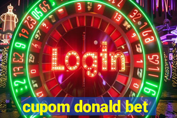 cupom donald bet